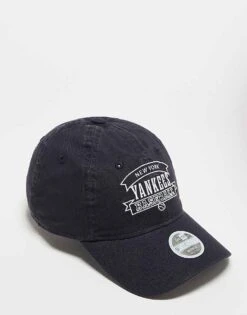 New Era NY Yankees 9twenty Cap In Navy For Unisex
