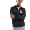 New Era Los Angeles Dodgers Track Jacket In In Navy For Men