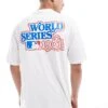 New Era LA Dodgers World Series T-shirt In White For Men