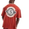 New Era Chicago White Sox Back Print Motif T-shirt In Red For Men