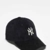New Era NY Yankees 9forty Cord Cap In Black For Unisex