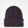New Era Logo Super Soft Cuff Beanie In Plum For Unisex