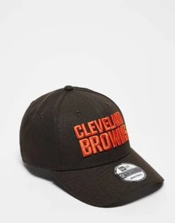 New Era Cleveland Browns 9forty Cap In Brown For Unisex