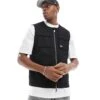 New Era Utlity Vest In Black For Men