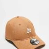 New Era Mini Oaklands Athletics 9twenty Unstructured Distressed Cap In Pale Orange For Unisex