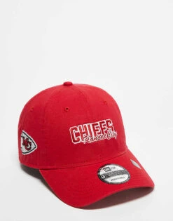 New Era Kansas City Chiefs 9twenty Unstructured Cap In Red For Unisex