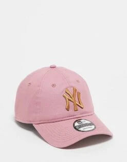 New Era NY Yankees 9twenty Unstructured Cap In Pink For Unisex