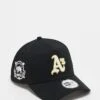 New Era Oakland Athletics 9forty Cap In Black For Unisex