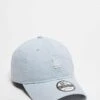 New Era Mini LA Dodgers 9twenty Unstructured Distressed Cap In Pale Blue For Unisex Light Blue