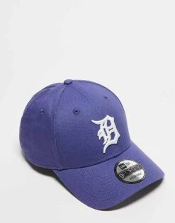 New Era Detroit Tigers 9forty Cap In Purple For Unisex